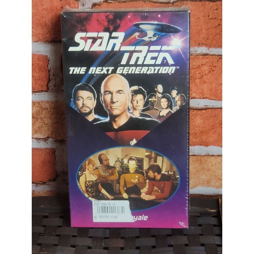Sealed VHS Star Trek The Next Generation Episode 38 #A40